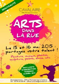 Festival des arts dans la rue Cavalaire. Du 14 mars au 24 avril 2015 à Cavalaire sur mer. Var. 